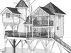cabane chateau dans les arbres - Peydébé